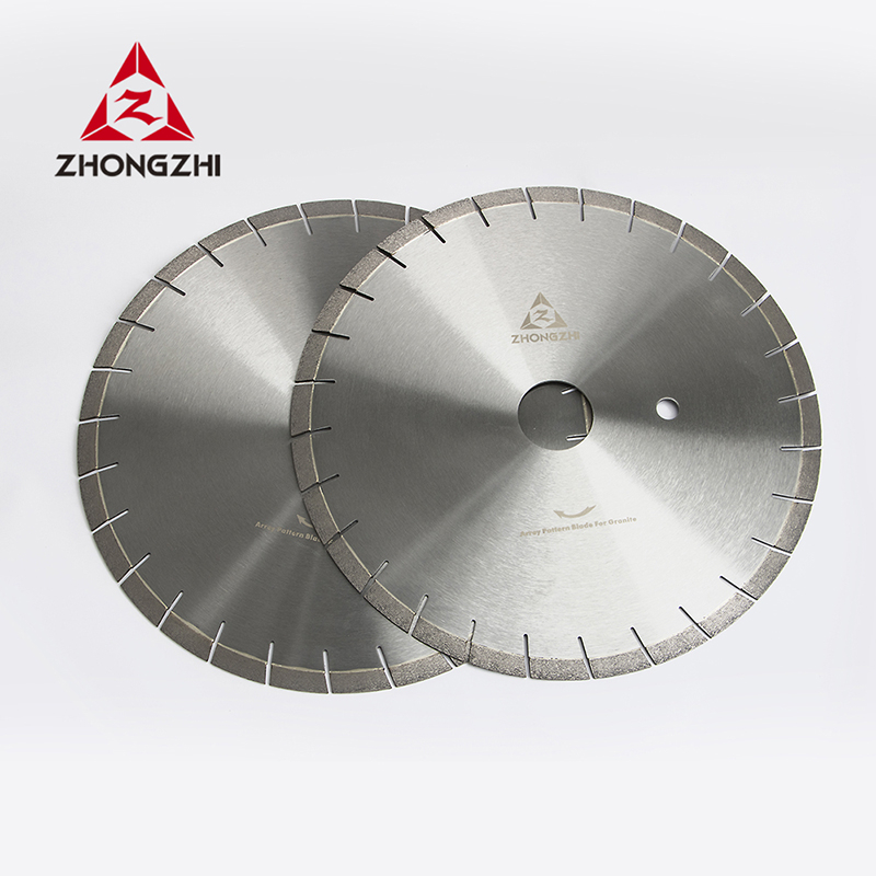 "Lưỡi kim cương 350-500mm trong Arrey Pattern Arix Blade cho đá Granite hoặc thạch anh"