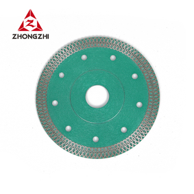 Máy ép nóng 105mm-230mm Máy cắt gạch dạng sóng mạng kim cương siêu mỏng để cắt kem