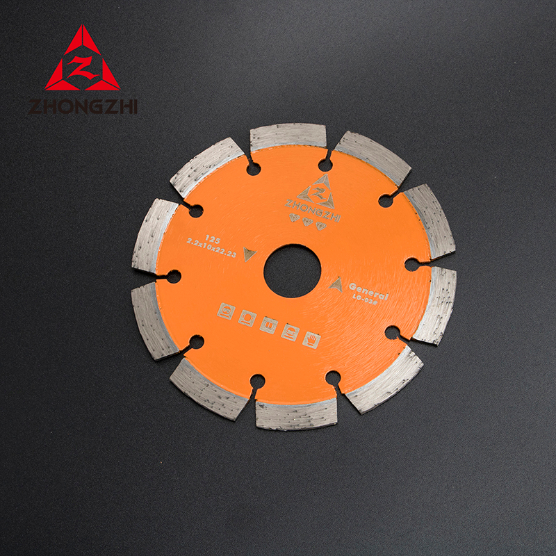 Đĩa cắt 125mm hoặc Kích thước khác Mục đích chung Đá Cắt ướt Lưỡi cưa kim cương Turbo