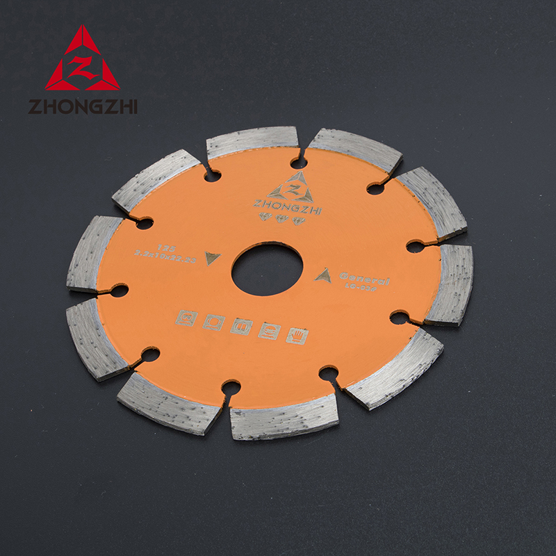 Đĩa cắt 125mm hoặc Kích thước khác Mục đích chung Đá Cắt ướt Lưỡi cưa kim cương Turbo
