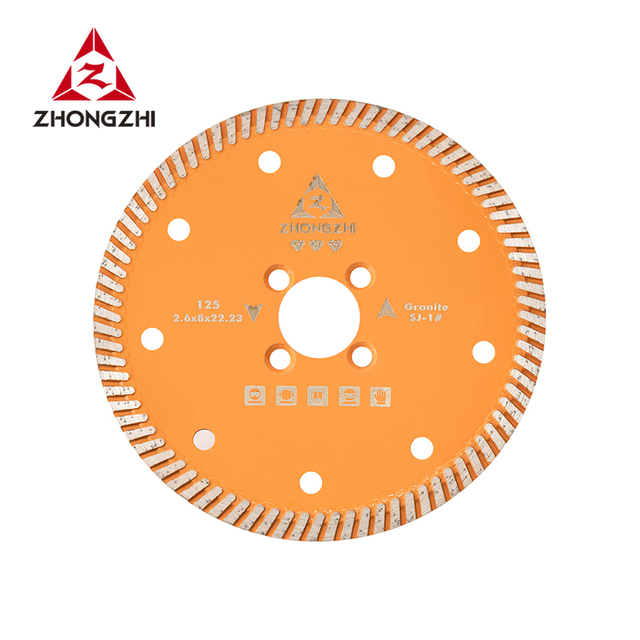 Lưỡi cưa cắt khô 6 inch Turbo DIamond cho đá Granite